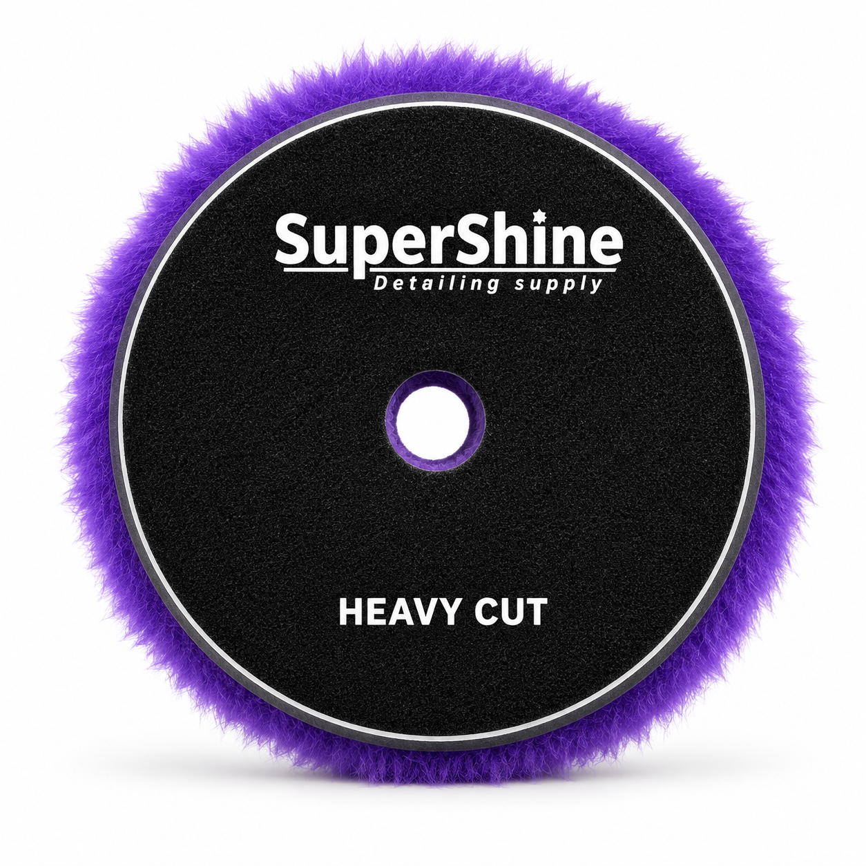 Pad de Lana Morada Heavy Cut 5” para Pulidora Dual Action y Rotativa