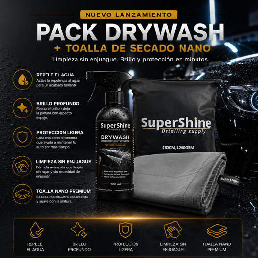 Lanzamiento Exclusivo: Pack DryWash + Toalla de Secado NANO