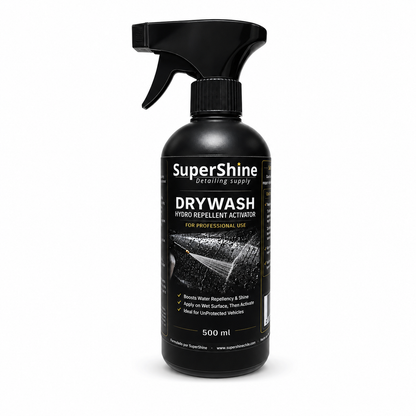DryWash Supershine 500 ml | Quick Detailer, Lavado en Seco y Favorecedor de Secado para Autos