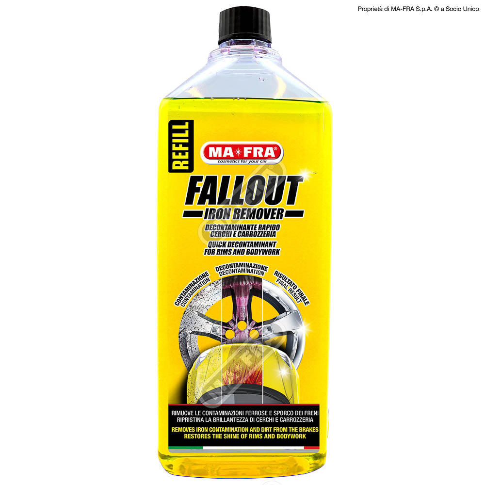 MA-FRA Fallout Iron Remover 1 L refill descontaminante férrico para llantas y carrocería