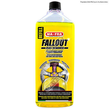 MA-FRA Fallout Iron Remover 1 L refill descontaminante férrico para llantas y carrocería