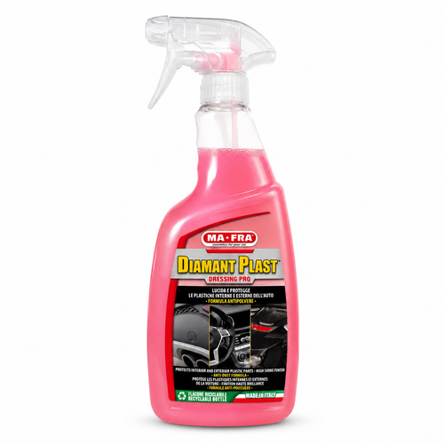 Renovador de Plásticos MA-FRA Diamant Plast Dressing Pro 750 ml | Protector y Restaurador de Plásticos Automotrices