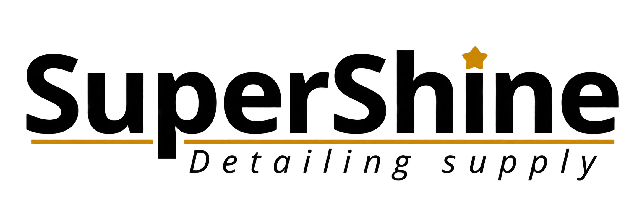 Logotipo SuperShine dorado y negro.png